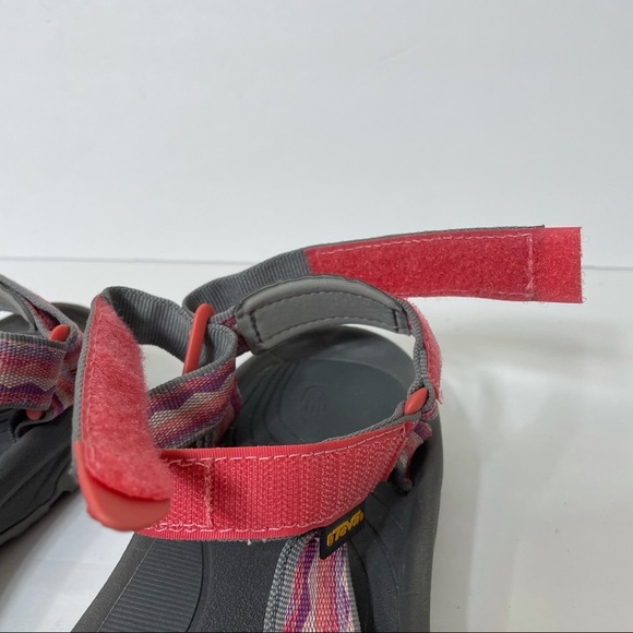 Teva Hurricane XLT Sandals 4176 Gray and Pink - Picture 10 of 13